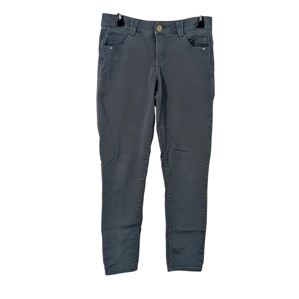 Democracy "Ab" Solution‎ Jeans Size 6  Green Skinny Stretch Pants